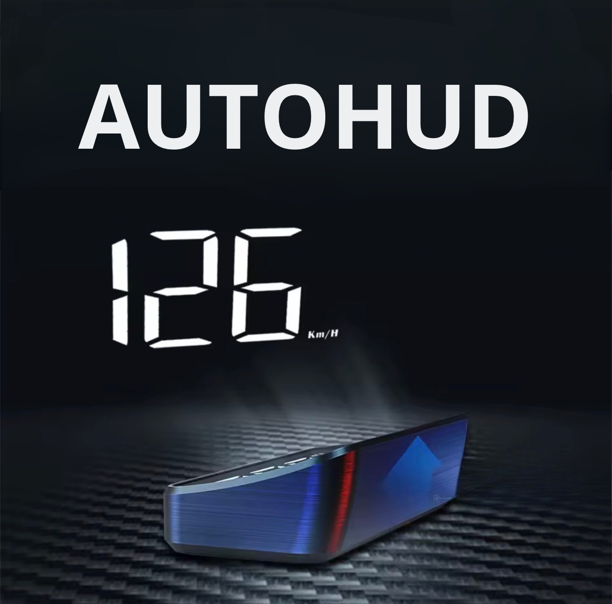 Affichage tête haute M2 GPS HUD Voiture Compteur de vitesse universel KMH Câble USB Plug